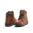 thumbnail image 6 of Cobra Men's Work Boot Steel Toe Genuine Leather C1121S Brown Goodyear Welt, 6 of 8