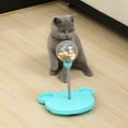 thumbnail image 6 of Cat Treat Dispensing Ball,Adjustable Leakage Toys for IQ Training,Slow Feeder and Puzzle Toys for Dry Food or Treats,Rolling Play for Indoor Cats，Sky Blue, 6 of 7
