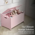 thumbnail image 5 of Evolur Wooden Toy Chest Organizer, Pink, 5 of 8