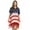 USA with Stars on Top 2, variant on Riviera Sun American Flag Caftan / Caftans / Swimsuit Cover Up