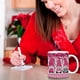 thumbnail image 4 of Taza Navideña Inflada con Diseño de Muñeco de Nieve, Taza de Papá Noel Inflada de 15 Oz y 11 Oz., 4 of 5