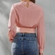 thumbnail image 5 of Tops para mujer Camisas Blusas Elegantes Camisas casuales de manga larga Moda Cómoda Blusa de cuello redondo de color sólido Odeerbi ODB-5, 5 of 6