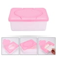 thumbnail image 3 of Luxshiny Wipe Box Dispenser Refillable Wipes Holder For Home Travel Lightweight Tissue Storage Case Keeps Wipes Fresh, 3 of 8