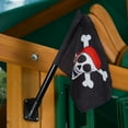 thumbnail image 2 of Gorilla Playsets Pirate Flag Kit with Pole - Black with Crossbones and Skull Graphic, 2 of 2