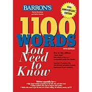 Pre-Owned 1100 Words You Need to Know (Paperback 9780764138645) by Murray Bromberg, Melvin Gordon