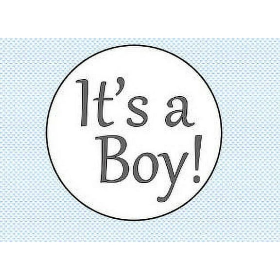 It's A Boy Baby Shower Edible Cake Decoration Image Topper - BasketWeave