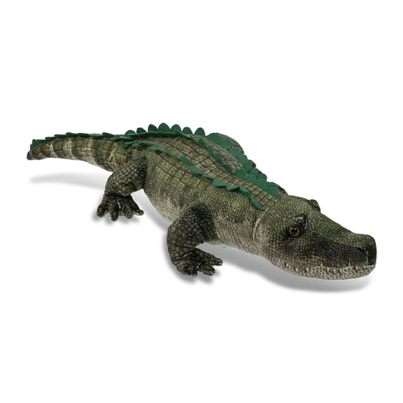 DolliBu Alligator Stuffed Animal - Huggable Alligator Plush, Adorable Playtime Alligator Plush Toy, Cute Wildlife Animal Cuddle Gifts, Super Soft Plush Doll Animal Toy for Kids and Adults - 28 Inches