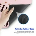 thumbnail image 5 of Heduofu Inspirational Quote Mouse Pad, Work Hard and Motivational Pad for Women, Square Waterproof Non-Slip Rubber Base MousePads Office Laptop 31.5x11.8 in, 5 of 6