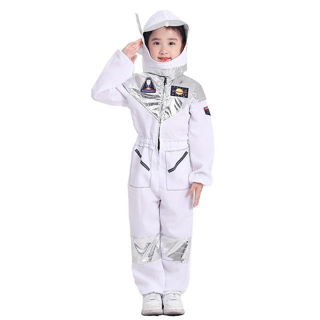 120CM Traje espacial de astronauta para niños, puesta en escena, Festival, fiesta, disfraz de juego