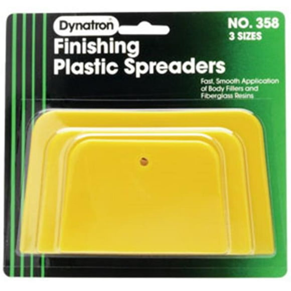 Dynatron Bondo BND-358 Yellow Spreaders - 3 Pack Assorted