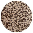 thumbnail image 3 of Cheetah Print Leopard Print Round Carpet Circle Rug Outdoor Patio Area Rug Washable Large Area Rugs Hallway Room Decor Fitness Mats, 3 of 8