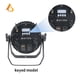 thumbnail image 5 of Luz LED Par impermeable RGBWA UV 6 en 1 de 12 x 18 W, control remoto DMX, aplicación WIFI, luz de escenario para DJ, discoteca, alimentada por batería, 5 of 5