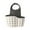 #1-Beige【1 Sink Hanging Basket】, variant on Sponge Holder Sink Caddy, Double Layer Hanging Draining Basket for Kitchen Utensils and Scrubbers, Water-resistant Faucet Organizer with Snap Closure, Topliu
