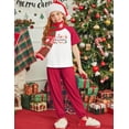 thumbnail image 5 of Arshiner Girls' Casual Sets Short Sleeve T-Shirt Top and Sweatpants with Pockets, 5 of 6