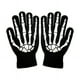 thumbnail image 4 of Disfraz de Halloween, disfraz de la Parca de 175 cm con guadaña de la muerte y guantes de esqueleto, capa con capucha negra, disfraz de Halloween unisex, carnaval, cosplay, 4 of 5