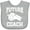 AC-Heather Grey, variant on Inktastic Future Coach Sports Coaching Boys or Girls Baby Bib