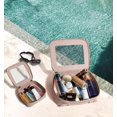 thumbnail image 3 of Set de bolsas de maquillaje de viaje FFPaw transparente a prueba de agua con cremallera, 3 of 7