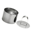 thumbnail image 3 of Shisuyan 2 Sets Stainless Steel Mold Multi-function Rice Press Mold Sandwich Maker Dough Press Mould for Home Kitchen, 3 of 8