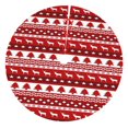 thumbnail image 1 of Faldas para árbol de Navidad a cuadros de 30 pulgadas, gruesas, para decoración navideña de invierno, para árbol de Navidad, 1 of 8