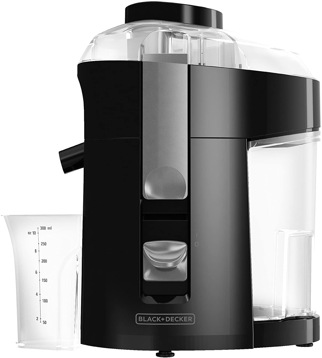 BLACK+DECKER 400-Watt Fruit and Vegetable Juice Extractor, Black BLACK+DECKER 400-Watt Fruit and Vegetable Juice Extractor, Black