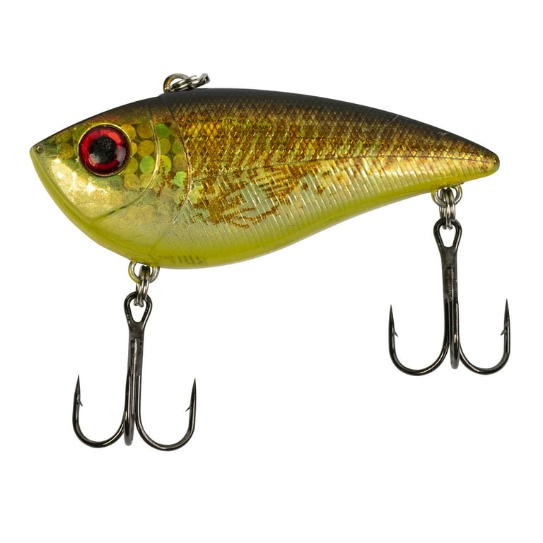 KRRCRAWLER 1PC Rattle トラウト Ozark Trail 7/16 oz Gold Foil Shad Rattle Lure for Bass