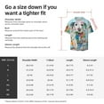 thumbnail image 7 of Sigee A Funny Little Dalmatian Puppy Print Men's Shirts Casual Button Down Short Sleeve Summer Beach Shirt Hawaiian Vacation Shirts Tee Shirt-4X-Large, 7 of 7