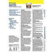 Damtite Superpatch Concrete Repair, Concrete, 15 lb.