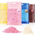 thumbnail image 1 of Frijoles de cera dura Wax Beads Leaflai, 400 g, para depilación, 1 of 7