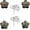 Small, variant on Metal Plant Support Ring for Garden, Heavy-Duty Peony & Dahlia Cage, Decorative Grow-Through Ring, Orchid Clip, Stackable Flower Support for Indoor & Outdoor Plants  (Big)