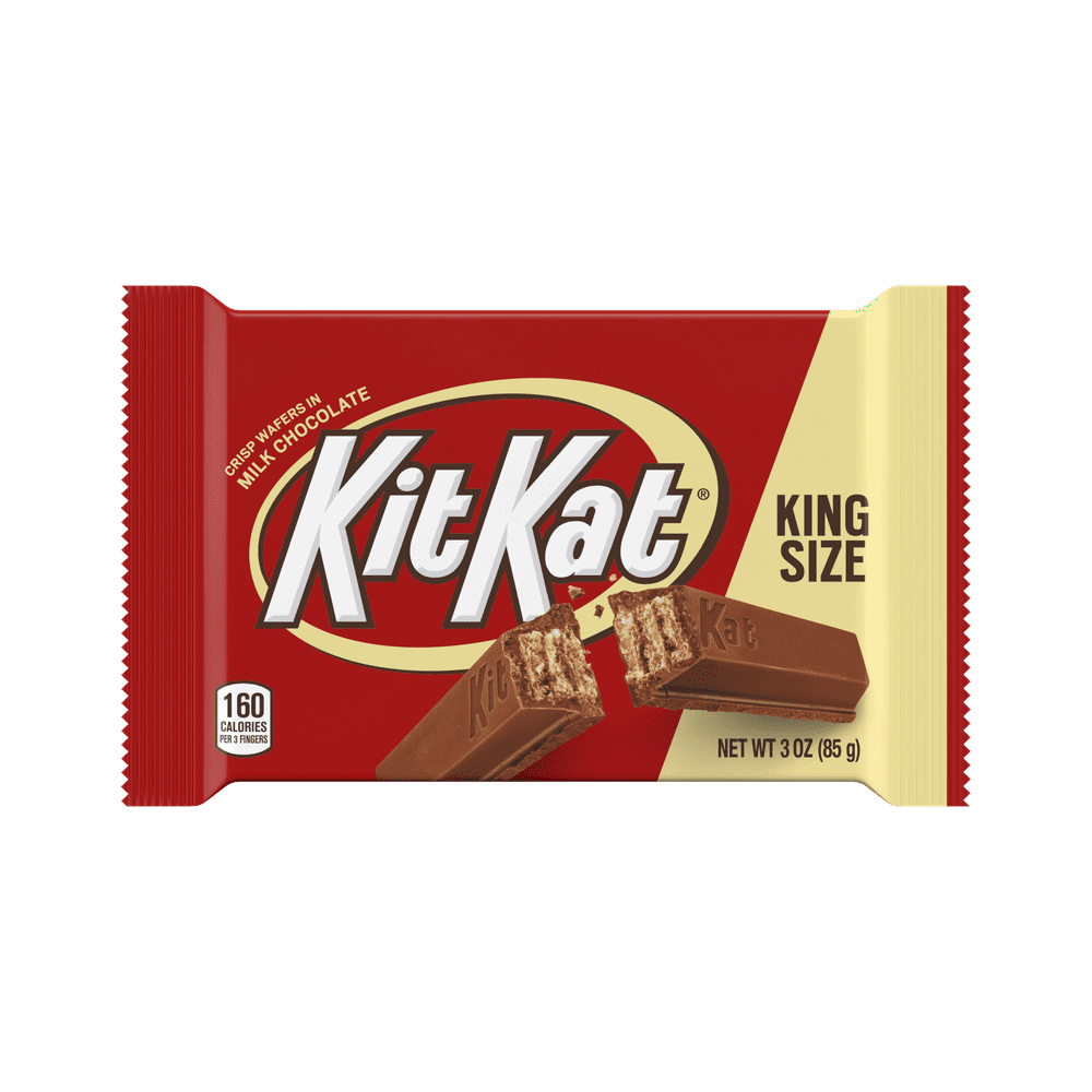 Kit Kat Big Kat, King Size Candy Bar Box, 3 Oz., 16 Ct.