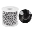 thumbnail image 4 of destyer Curb Chains Twisted Cross Cable Chain DIY Jewelry Findings Materials Silver, 4 of 9