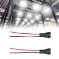 thumbnail image 1 of Male Adapter Wiring Harness, 2Pcs Socket Wires Easy Connection Low Transmission Loss  For 9005 HB3 For H10 For 9006 HB4, 1 of 8