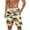 Khaki, variant on ZCFZJW Mens Tropical Hawaiian Swim Trunks Lightweight Casual Quick Dry Summer Big and Tall Regular Fit Drawstring Elastic Waist Beach Shorts with Pockets Multicolor#01 XXL