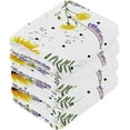 thumbnail image 4 of GZHJMY Sunflowers Pattern Wash Cloth Set of 6, 12 x 12 Inch Cotton Baby Washcloths Absorbent and Super Soft Feel Fingertip Towel Face Towels for Bathroom, Gym, Spa, 4 of 7