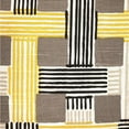 thumbnail image 3 of Plutus 16" x 16" Hummingbird Isle Luxury Throw Pillow in Yellow Beige and Gray, 3 of 3