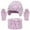 Purple, variant on Kids Winter Hats Gloves and Scarf Set, Warm Fleece Lined Hat Gloves Knit Neck Warmer Set for Ages 2-12 Years Girls Boys