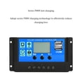 thumbnail image 4 of maytalsory Solar Panel Solar Cell Charge/Discharge Controller Module for PAD Charger Outdoor Battery Supply LCD Regulator 30A 12V/24V, 4 of 9