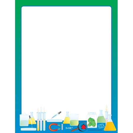 SHAPES ETC. Designer Paper - Science Lab (50 Sheet Package)