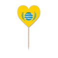 thumbnail image 1 of Jianjun Country Protects Happiness Toothpick Flags Heart Lable Cupcake Picks, 1 of 3