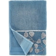 thumbnail image 2 of Zahari Home Capri Bathroom Towel Set 3 Piece Towel Bath Towel, Hand Towel and Wash Towel Modern Decor Beautiful Unique Design Stylish Bath Towel Sets Royal Blue Towel Set, 2 of 5