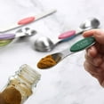 thumbnail image 4 of Cuchara Medidora Ganfancp Acero Inoxidable Doble Cabeza Juego de Seis, 4 of 7