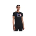 thumbnail image 1 of Camiseta Under Armour New Freedom Logo para Mujer Negro/Blanco, 1 of 6