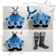 thumbnail image 2 of Disfraz de mago del abismo con atributo de hielo de Genshin Impact, traje personalizado, accesorios, máscara de arma, fiesta de Halloween, atuendo de juego de rol de anime, 2 of 5