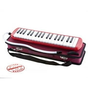 D'Luca Red 37 Key Melodica with Case