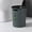 Gray-290, variant on AuroraX 1.8 Gallon Office Trash Can Handles Brown Small Round Wastebaskets Minimalist Plastic Trash Bin for Dormitory Living Room Bathroom