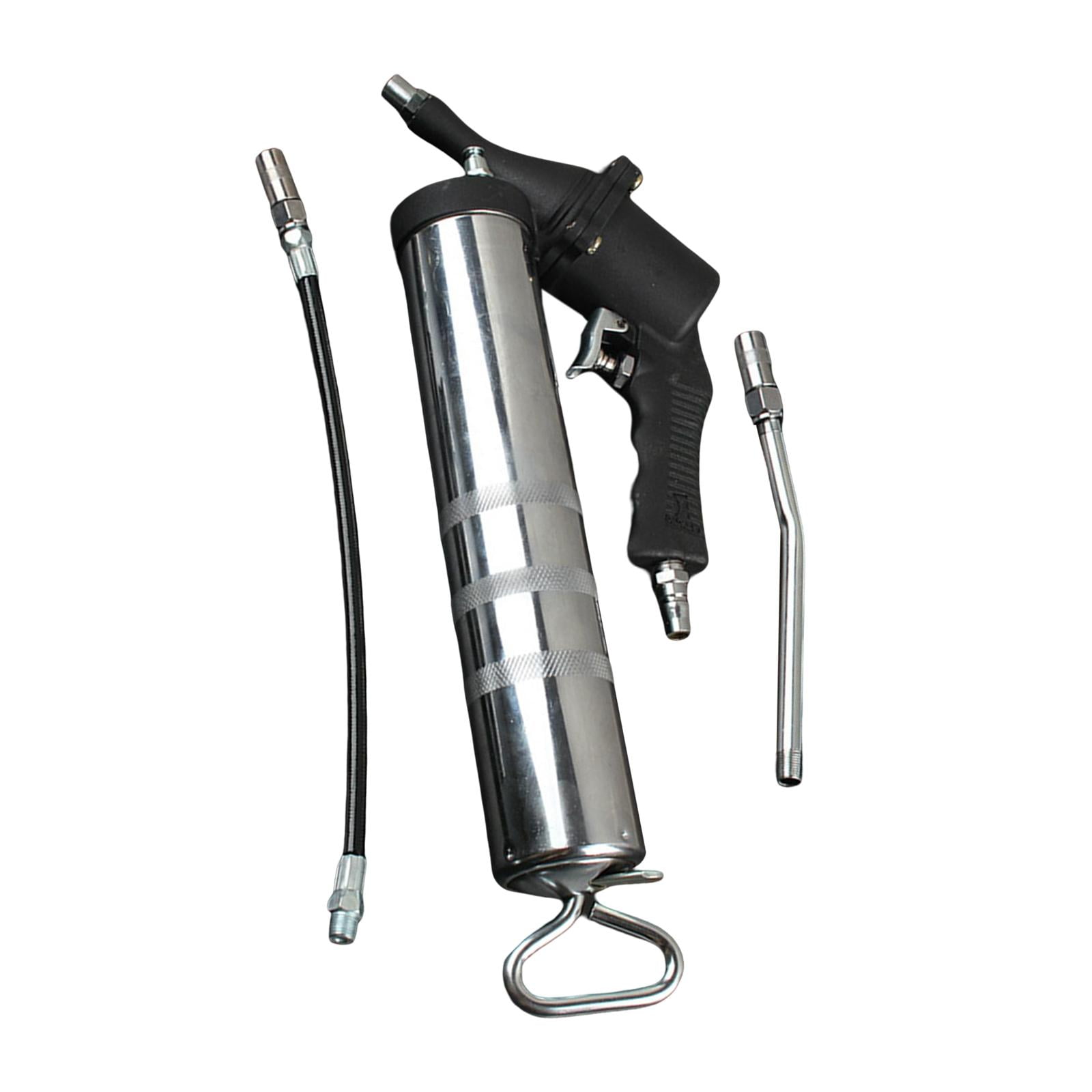 Aymzbd Heavy Duty Air Pneumatic Grease Guns Lubricating Greasing with Hose 4cc Manual