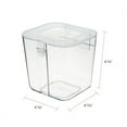 thumbnail image 6 of Stackable Caddy Organizer Containers, Small, Clear | Bundle of 5 Each, 6 of 7