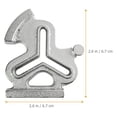 thumbnail image 2 of AURARMLET 2Ud Calibrador Metálico Para Compatible Con Máquinas Industriales Y Domésticas Color Plata, 2 of 8