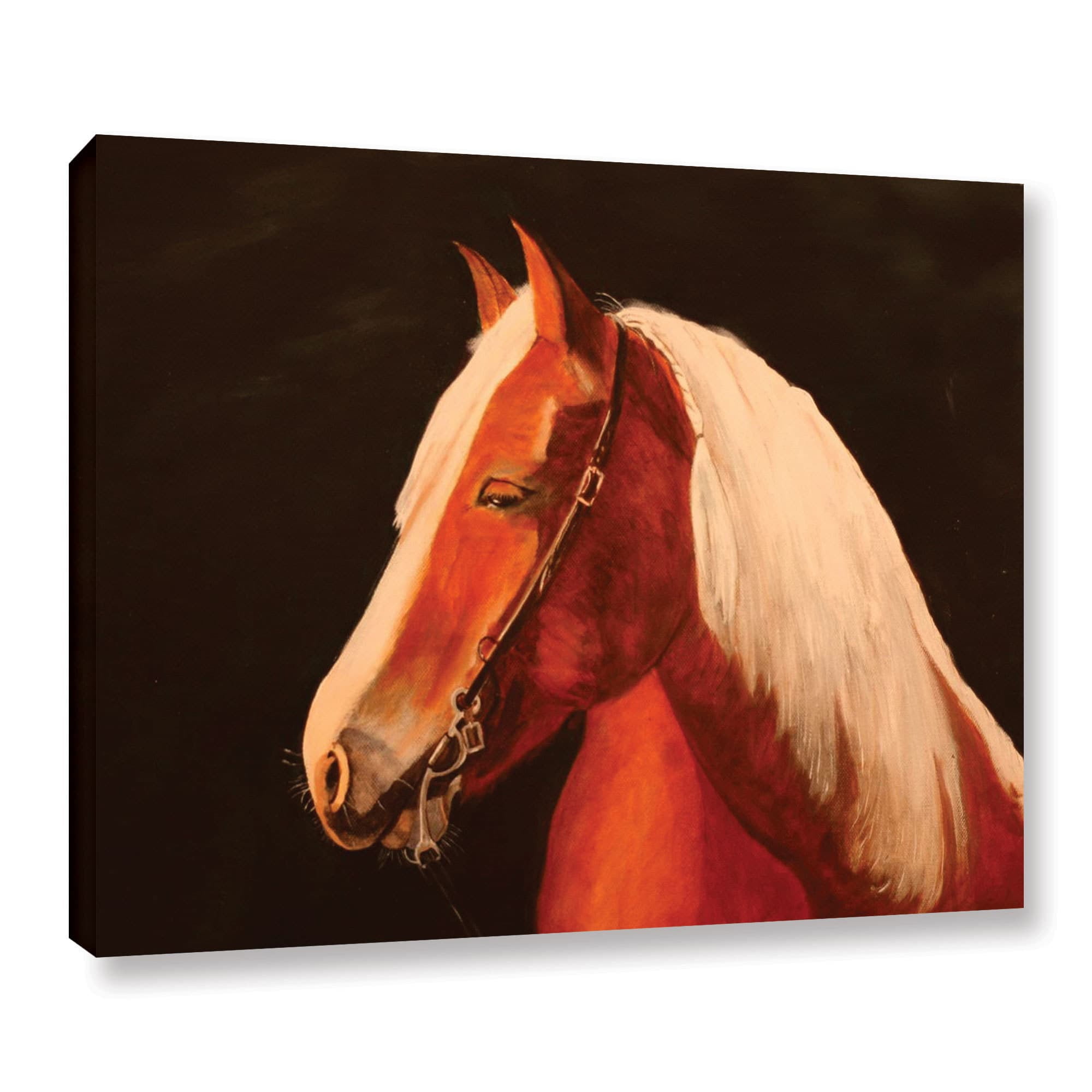 ArtWall Lindsey Janich "Horse Painted" Gallery-Wrapped Canvas