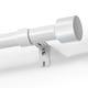 thumbnail image 1 of Barra de Cortina Joydeco Ajustable 81-224 cm Metal Blanca, 1 of 7